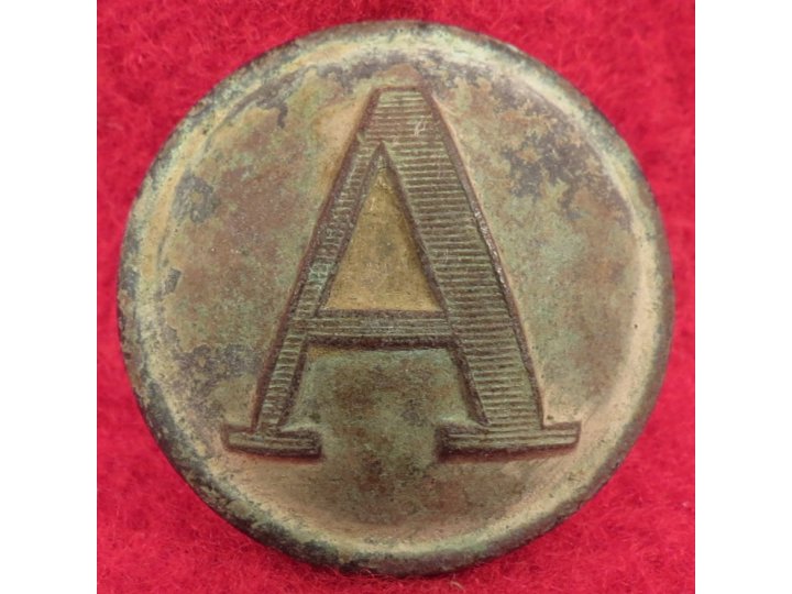 Confederate "Lined" Artillery Button